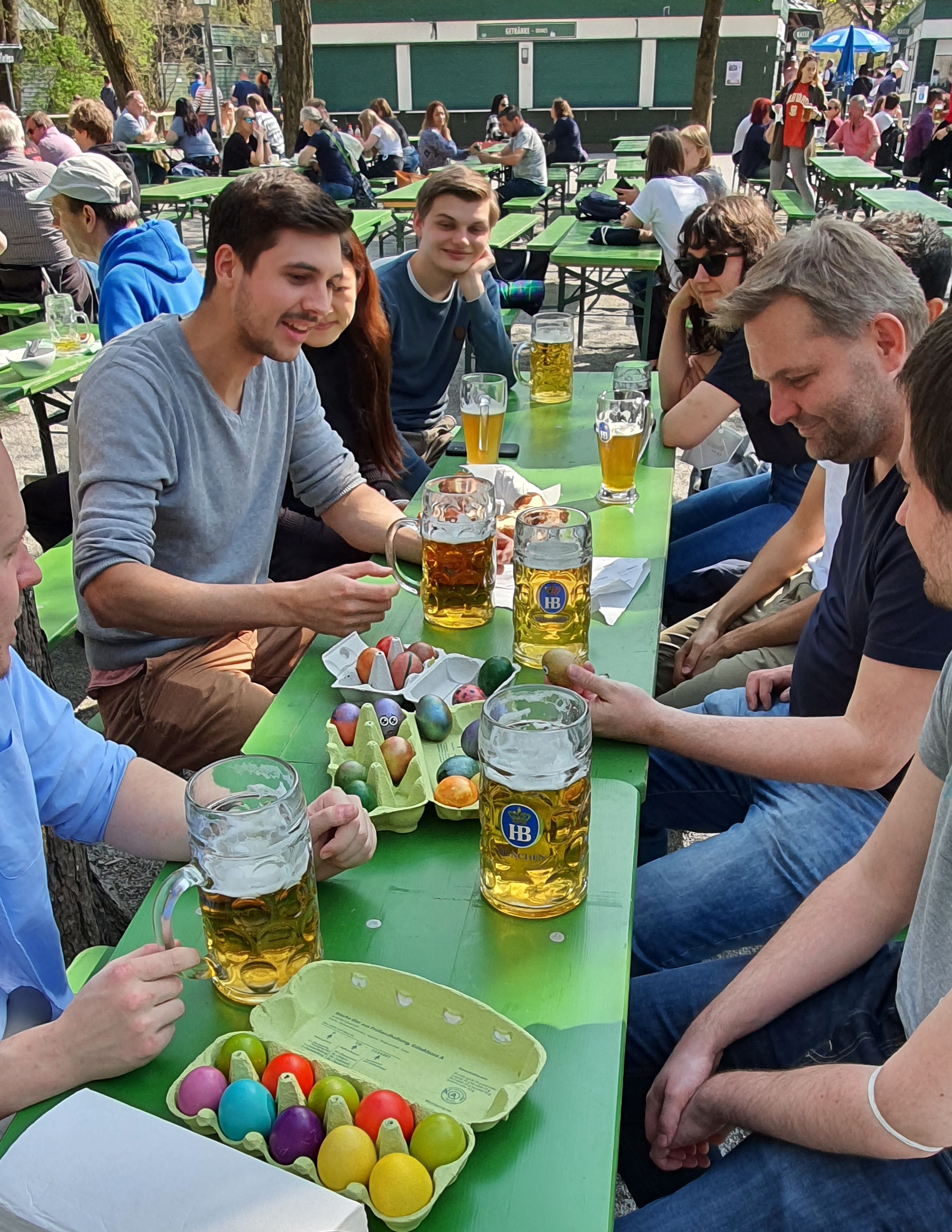 Easter-Beergarden